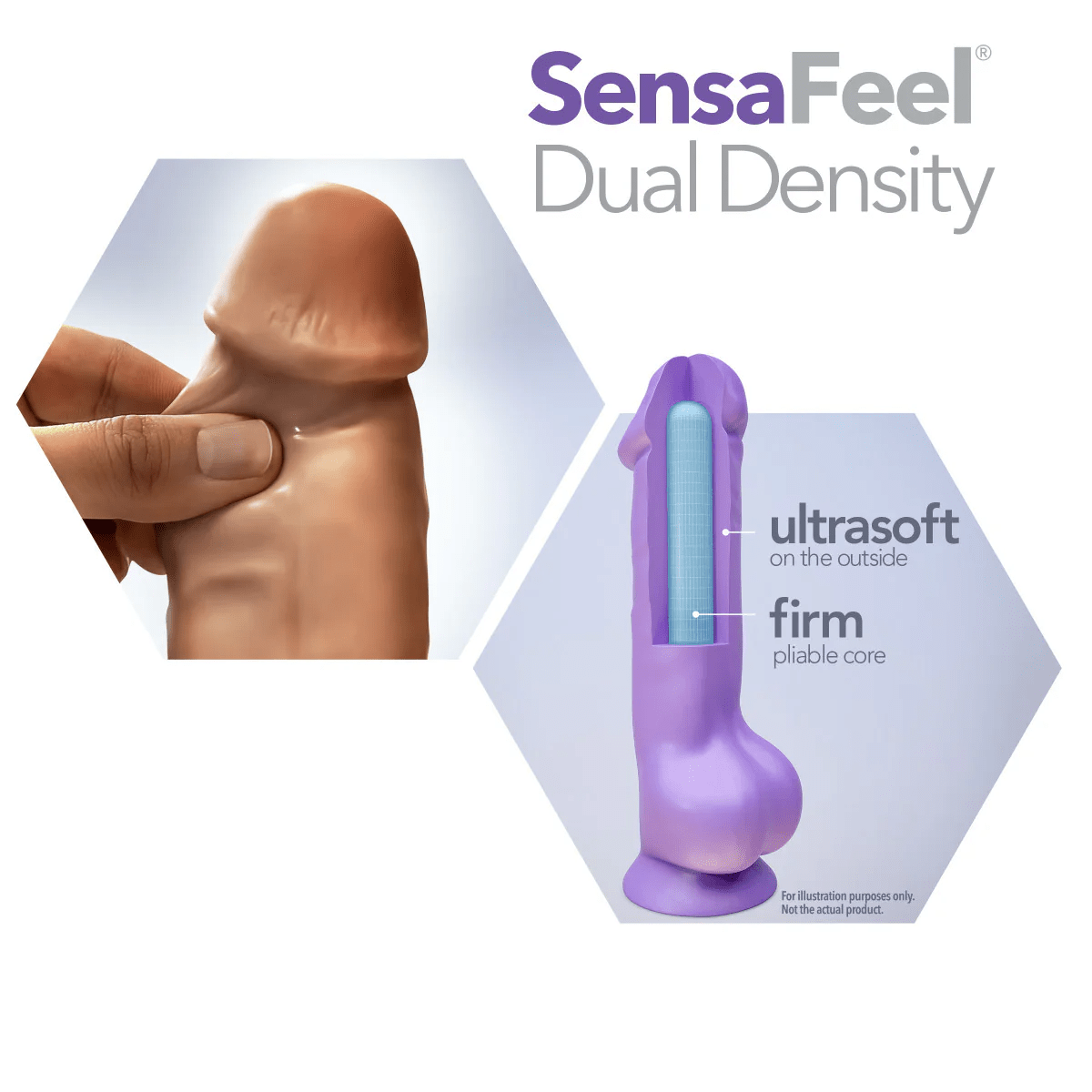 Blush Au Naturel 7.5-Inch Latin Dildo - Antonio with Realistic Design