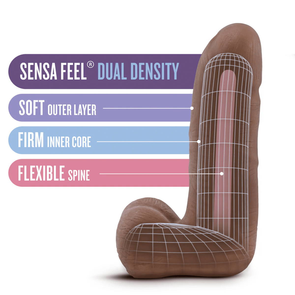 Blush Au Naturel Latin Carlito 5.5 - Inch Realistic Dildo for Intimate Pleasure