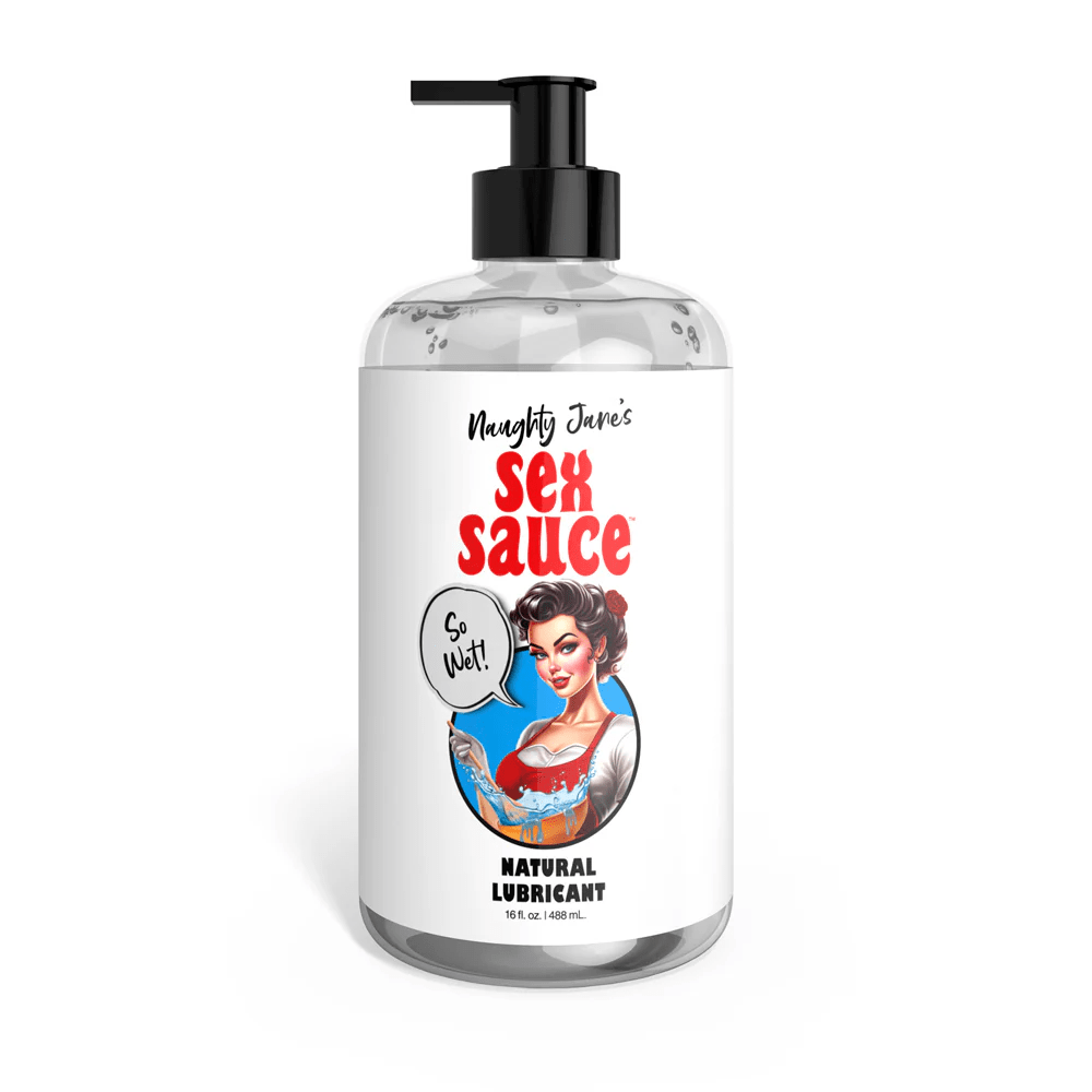 Naughty Jane's Premium Natural Water - Based Sex Lubricant for Intimate Moments