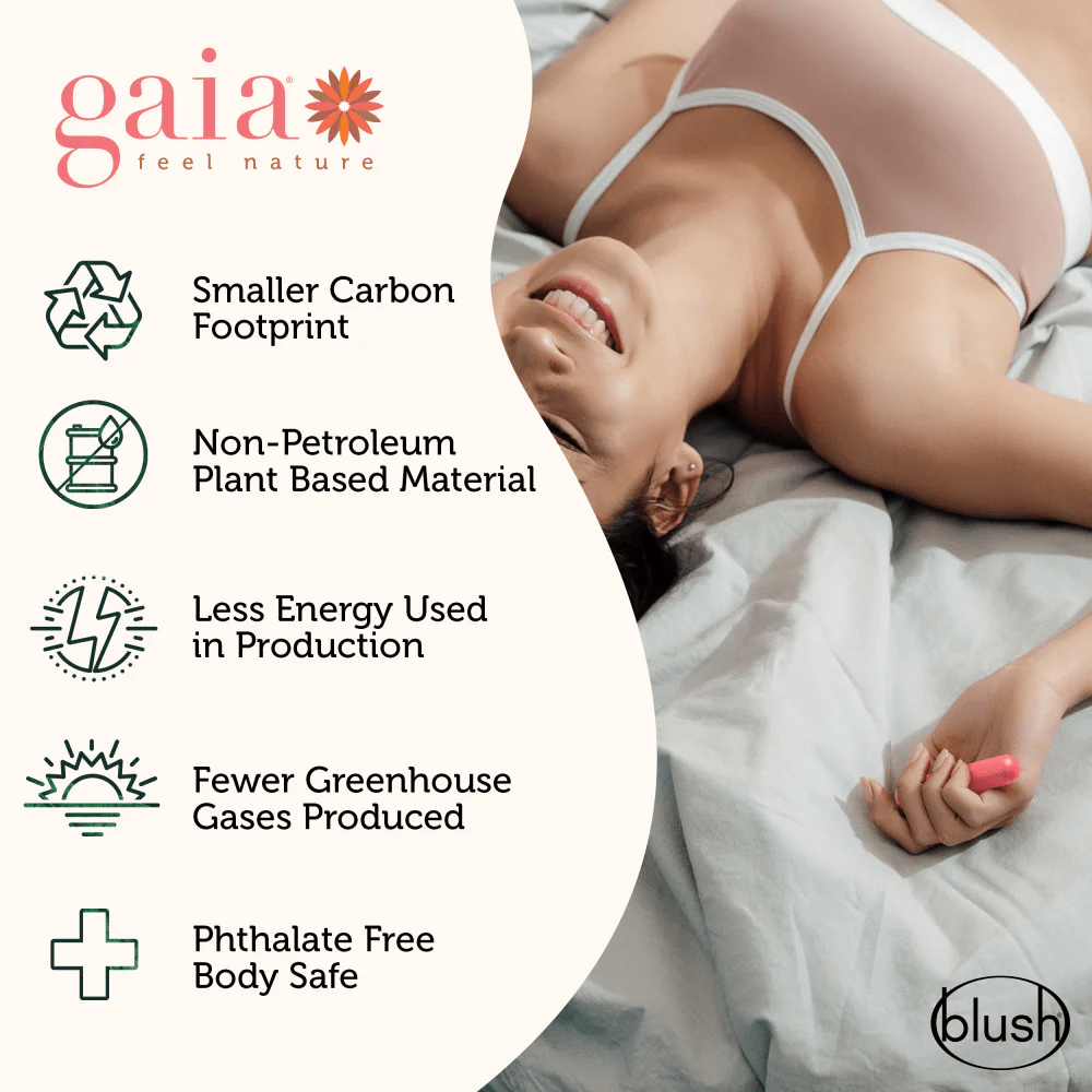 Blush Gaia Sustainable Eco-Friendly Bullet Vibrator