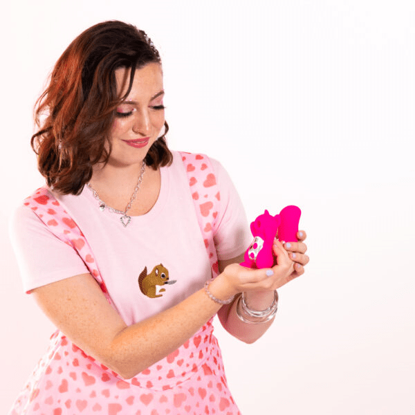 Natalie's Toybox Screaming Squirrel Advanced Air Pulse and G-Spot Pleasure Vibrator for Intense Sensations