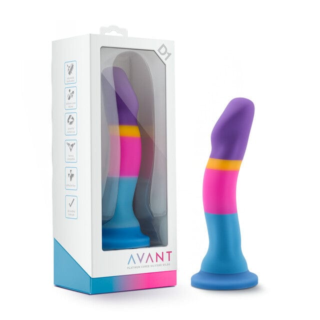 Blush Avant D1 Luxury Hand - crafted Hot & Cool Silicone Dildo