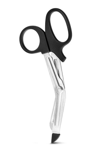 Blush Temptasia Premium Black Stainless Steel Bondage Safety Scissors for Secure and Efficient Use