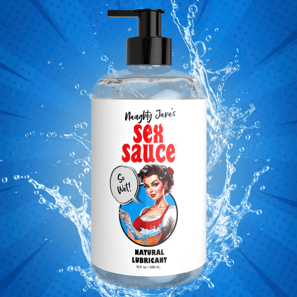 Naughty Jane's Premium Natural Water - Based Sex Lubricant for Intimate Moments