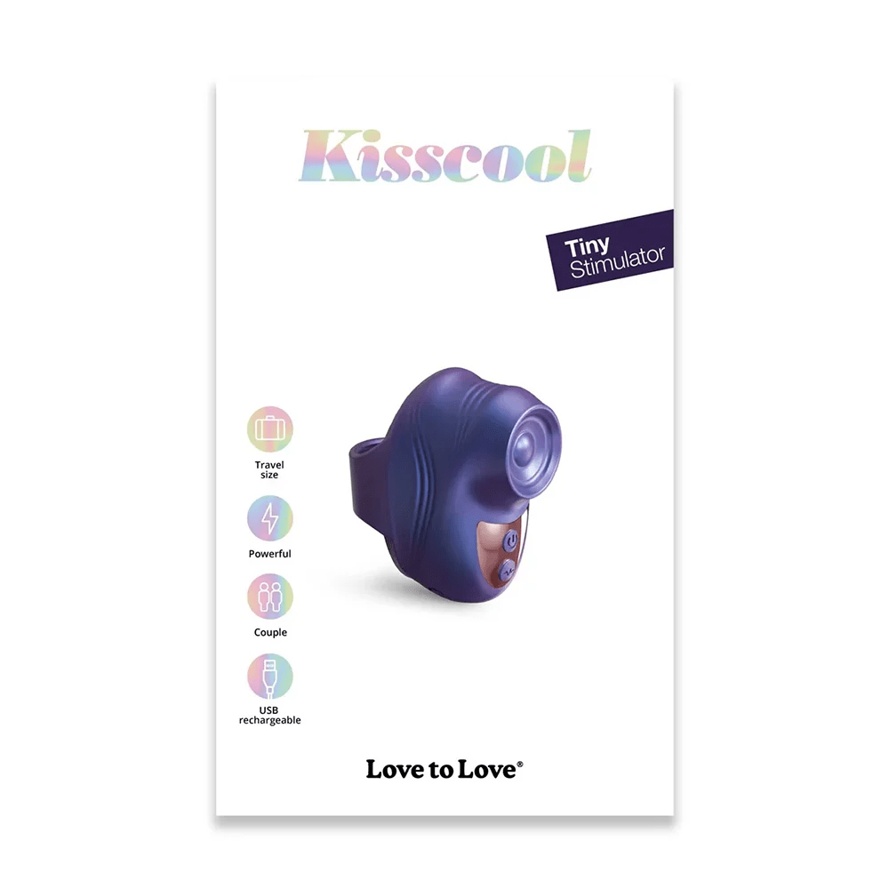 Love to Love Kisscool Miniature Fingertip Pleasure Stimulator for Intimate Experiences