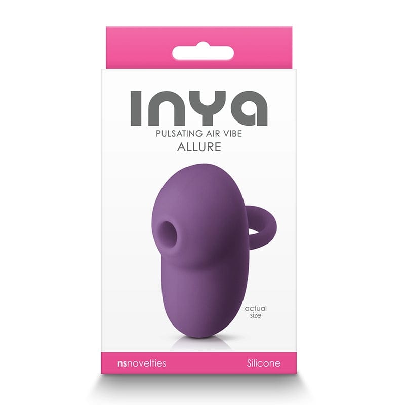 NS Novelties Inya Allure Rechargeable Plush Silicone Clitoral Stimulator