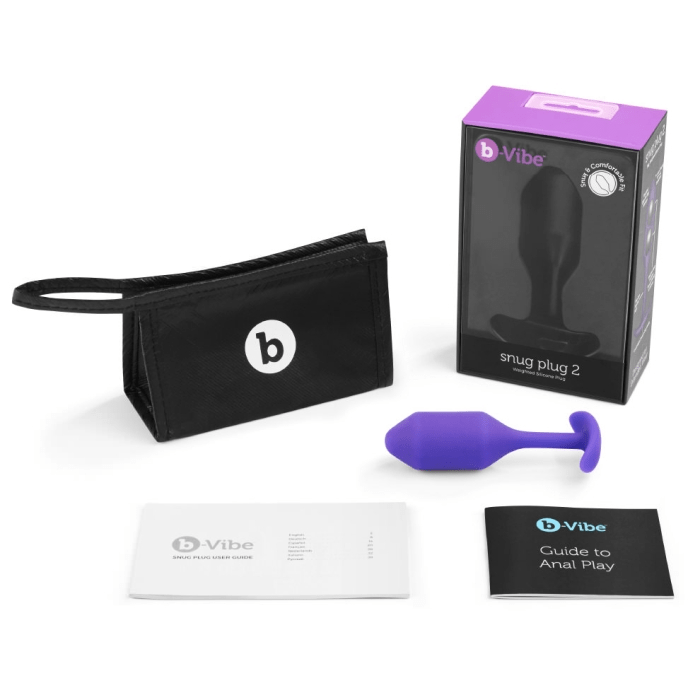 b-Vibe Second Generation Snug Silicone Anal Butt Plug