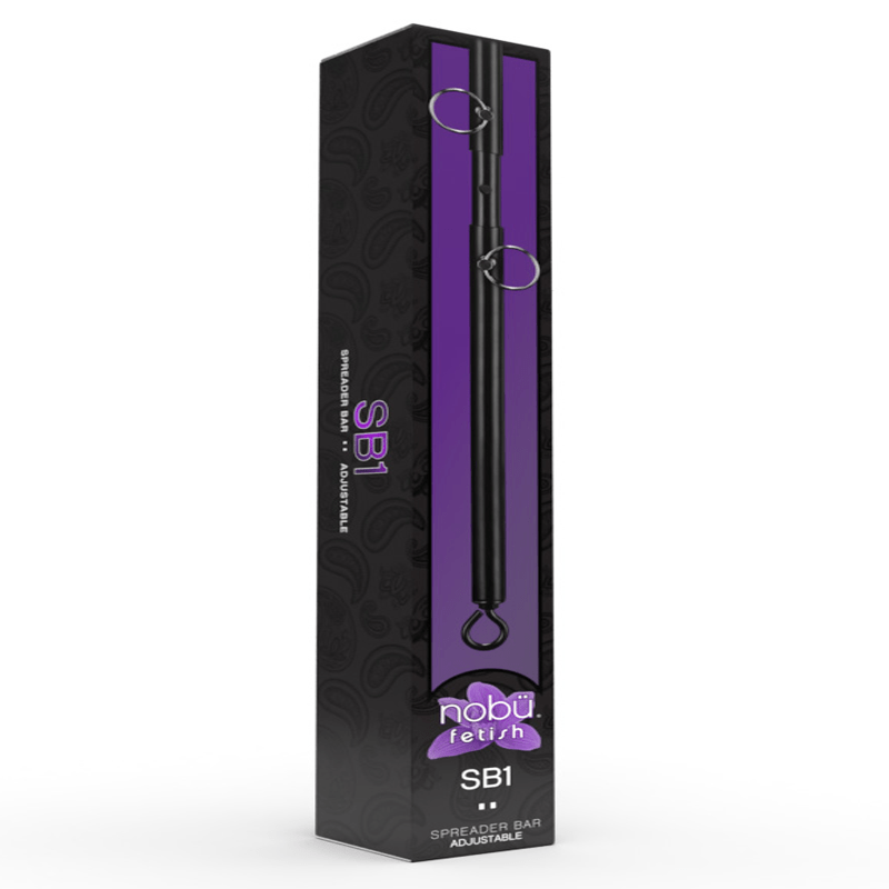 Premium Nobu Fetish Adjustable Steel Spreader Bar for Enhanced Bondage Experience