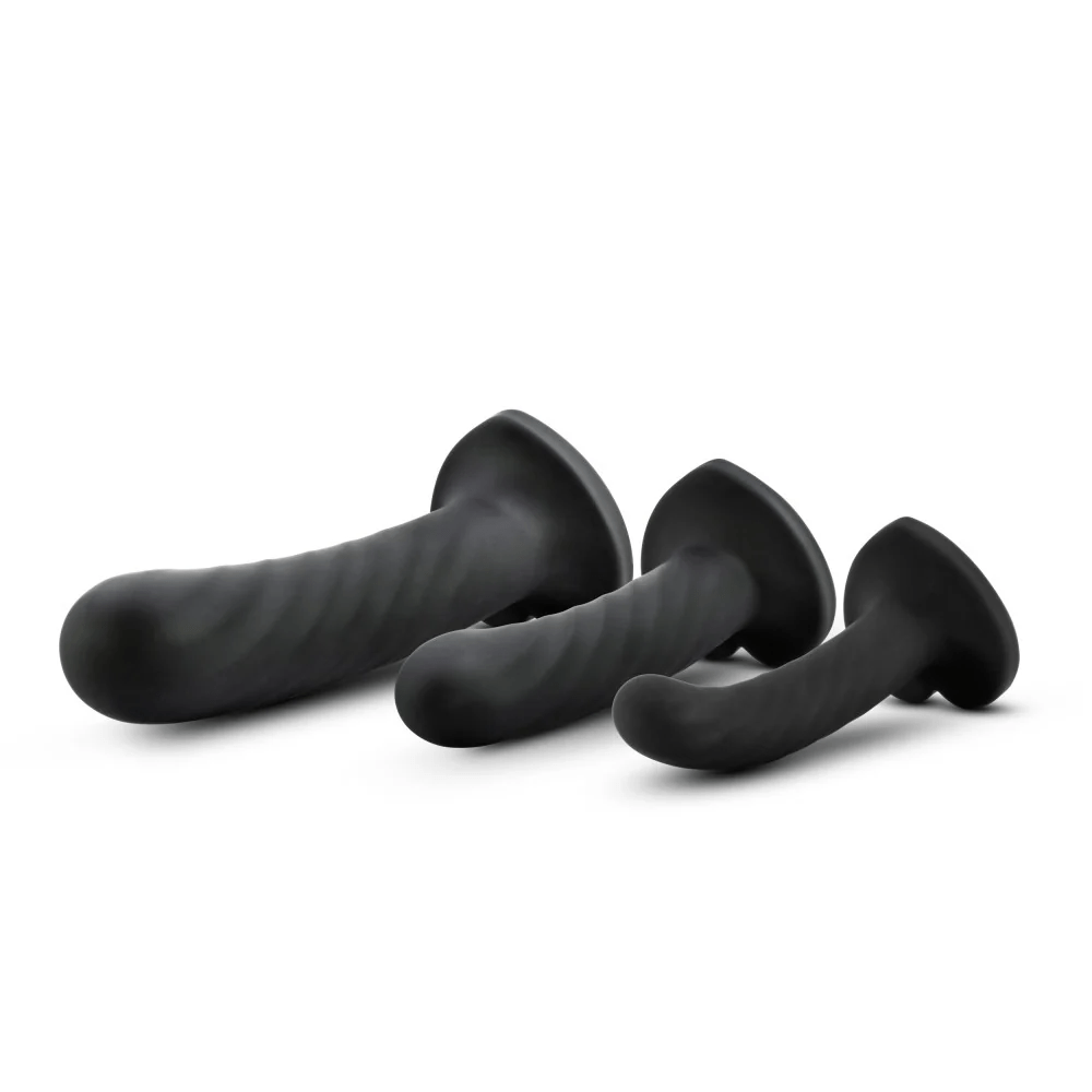 Blush Temptasia Twist Kit: Three-Size Silicone Pleasure Set