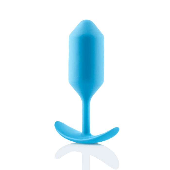 b-Vibe Premium Silicone Weighted Snug Plug 3 for Enhanced Anal Pleasure