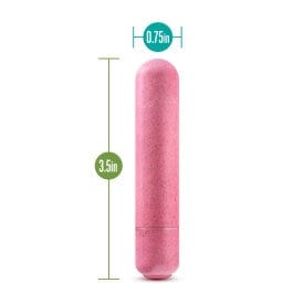 Gaia Coral Biodegradable and Recyclable Blush Eco Bullet Vibrator