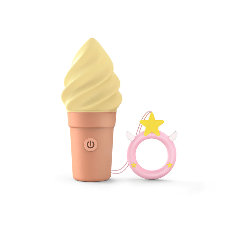 Love to Love Candi'ice Vanilla Pop Compact Mini Vibrator with 10 Modes