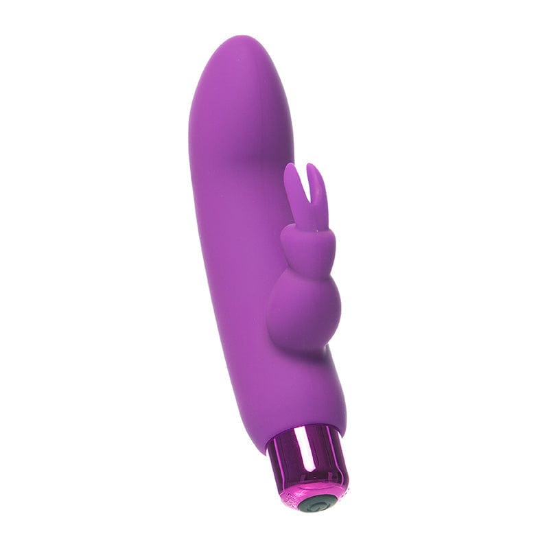 BMS Factory 4-Inch Waterproof Alice's Bunny Dual-Function Vibrating Bullet