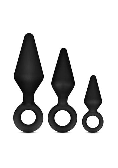 Blush Luxe Premium Black Night Anal Training Rimmer Kit for Enhanced Anal Play
