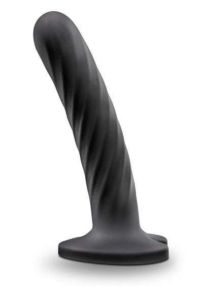 Medium Blush Temptasia Twist: Slim & Swirling Pleasure Toy