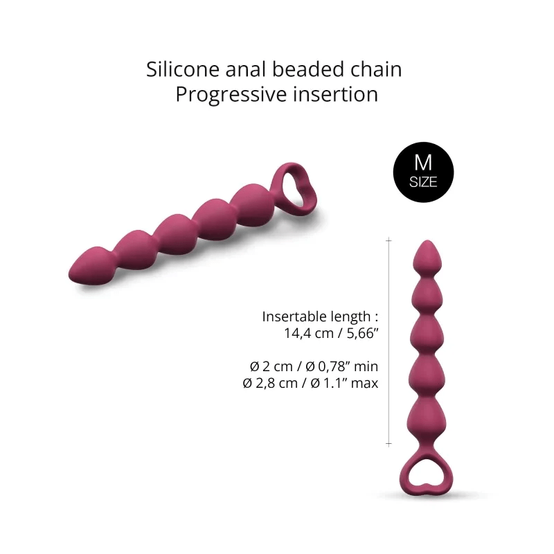 Medium-sized Love To Love Bing Bang Anal Plug for Explosive Pleasure