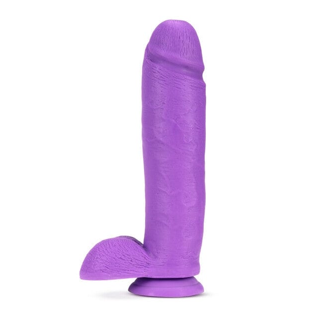 Blush Neo Elite 10-Inch Realistic Dual Density Male Genital Replica Dildo with Testicles