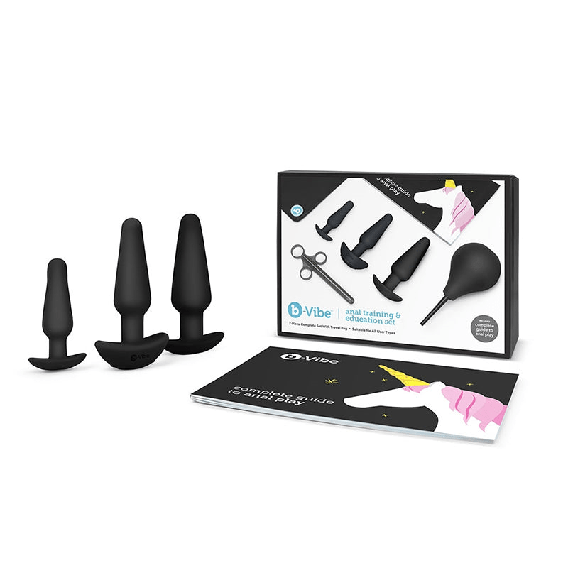 b-Vibe Comprehensive Anal Training & Education Kit for Enhanced Intimate Pleasure