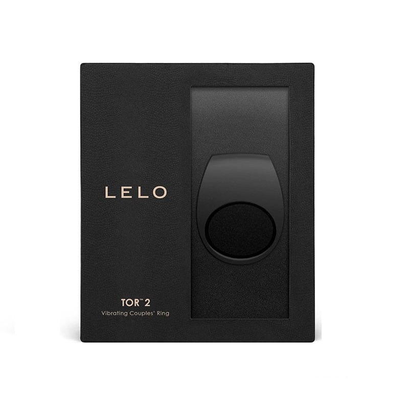 Lelo Tor 2 Rechargeable Waterproof Vibrating Cock Ring for Couples