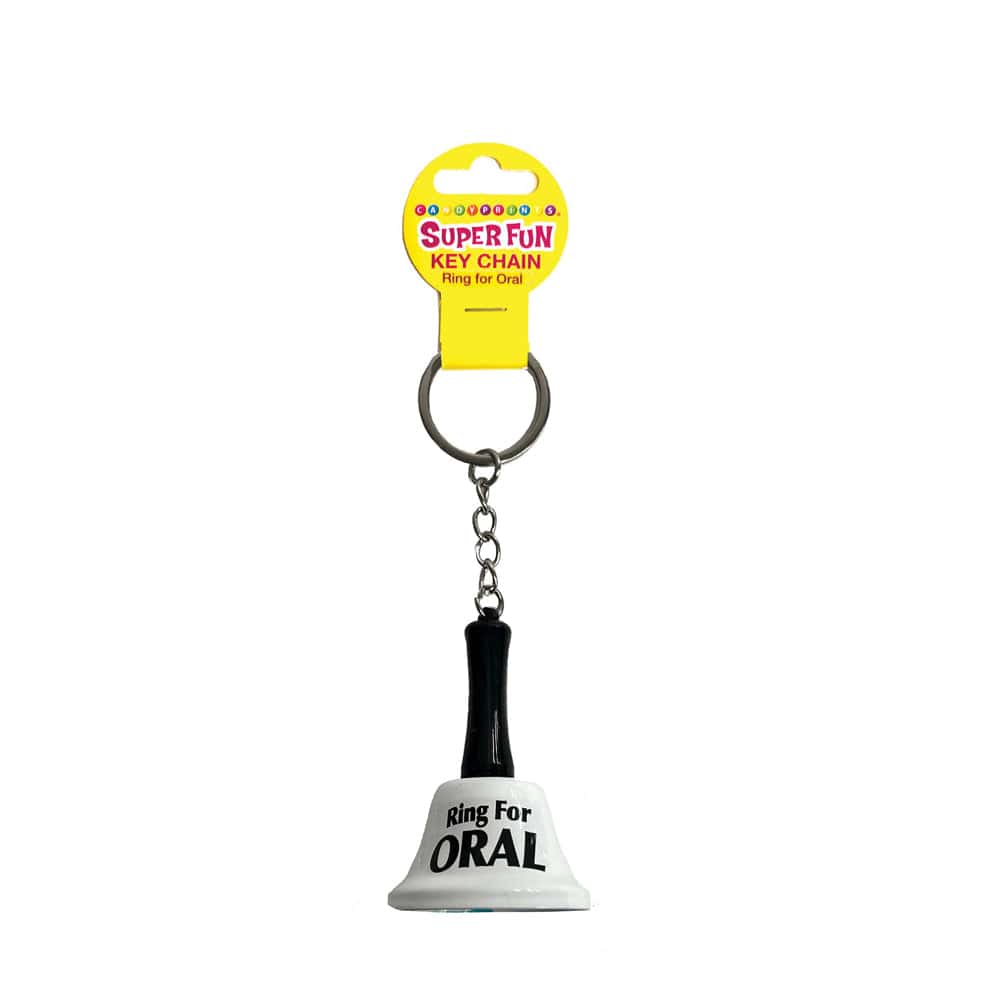 Little Genie Super Fun Oral-themed Ring Key Chain - A Playful Key Holder Accessory
