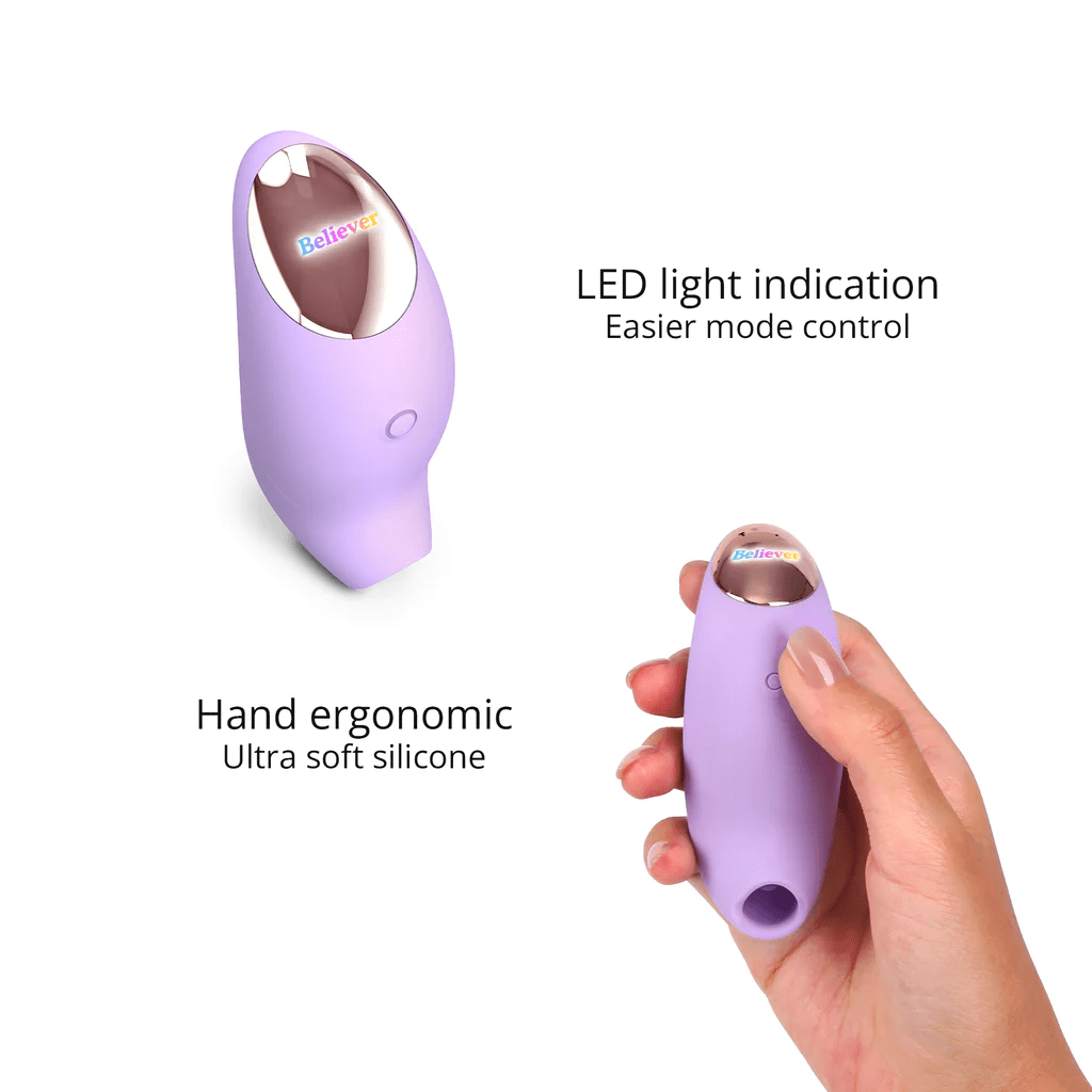 Love To Love Believer: A Compact & Waterproof Clitoral Stimulator with 5 Intensity Levels