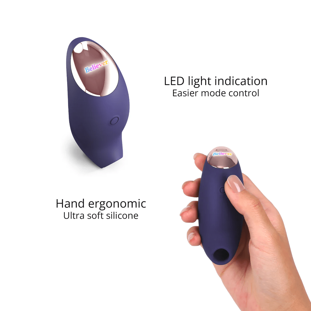 Love To Love Believer: A Compact & Waterproof Clitoral Stimulator with 5 Intensity Levels