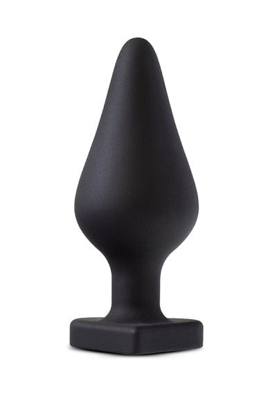 Blush Temptasia Silicone Black Heart - Shaped Butt Plug for Bold Pleasure