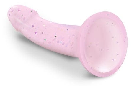 Love to Love Starlight 6-Inch Liquid Silicone Dildo with Sparkles