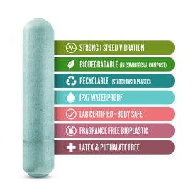 Blush Gaia Sustainable Eco-Friendly Bullet Vibrator