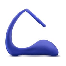 Indigo Blush Performance Adjustable Cock Ring Plug for Enhanced Pleasure