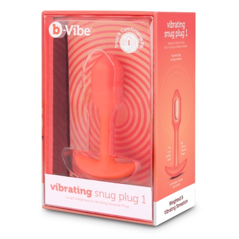 b-Vibe's 1st Vibrating Snug Plug: Intense Pleasure with Multiple Vibration Modes