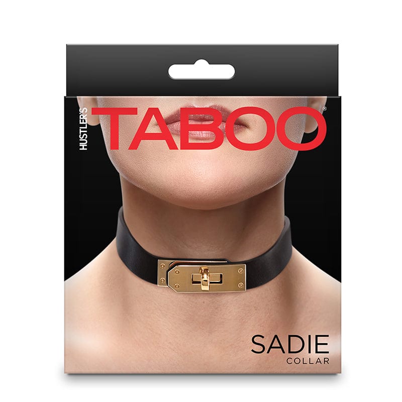 NS Novelties Hustler Taboo Adjustable Sadie Collar for Neck Sizes 11.5 - 16.5 Inches