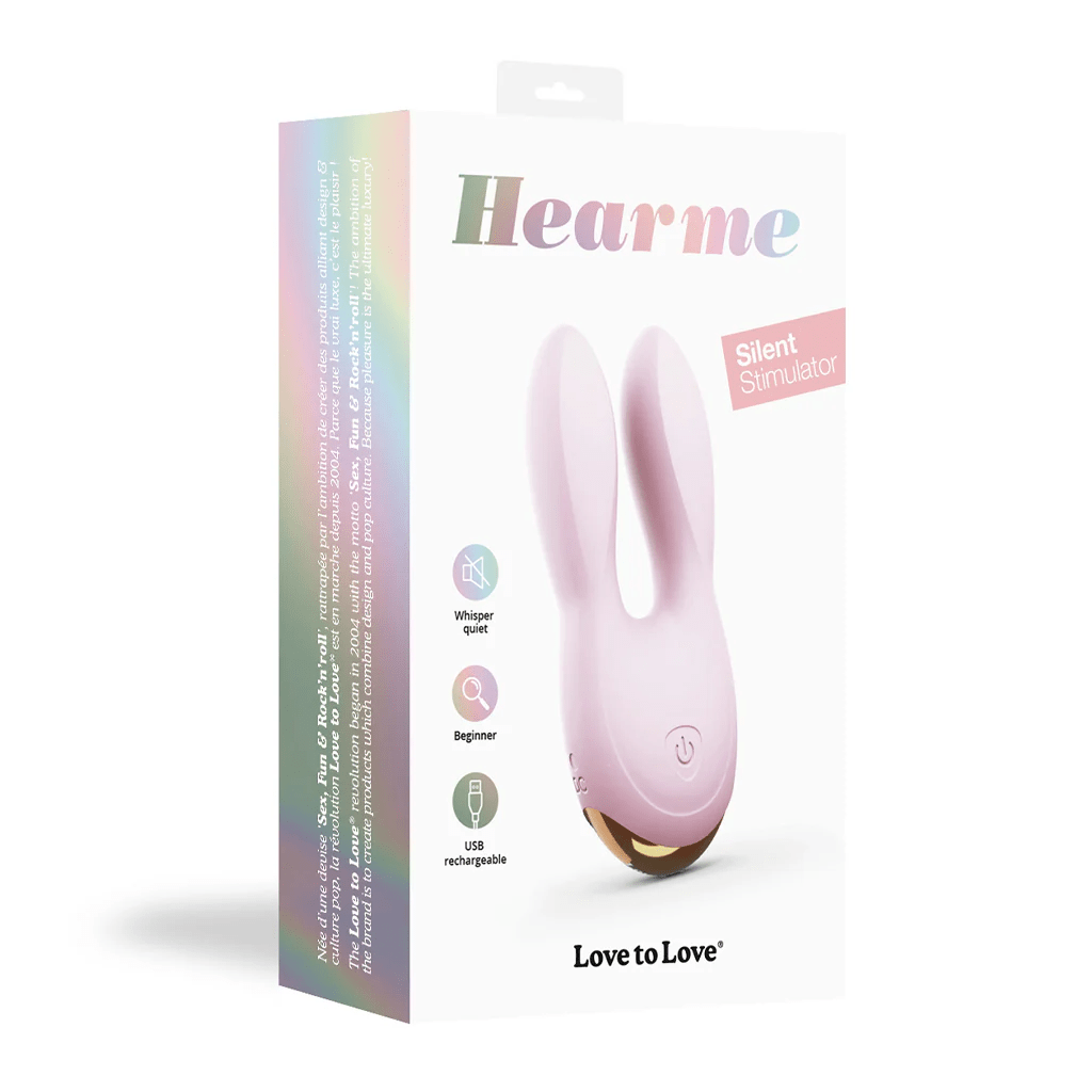 Love To Love Quiet & Powerful Clitoral Stimulator with Dual Motors