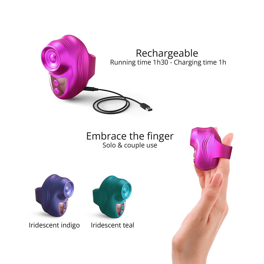 Love to Love Kisscool Miniature Fingertip Pleasure Stimulator for Intimate Experiences