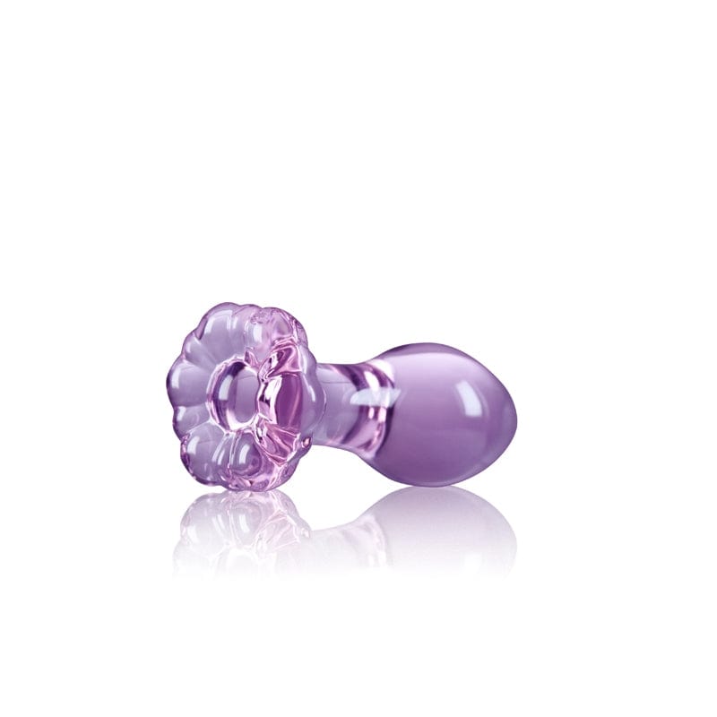 NS Novelties Purple Crystal Flower Glass Product