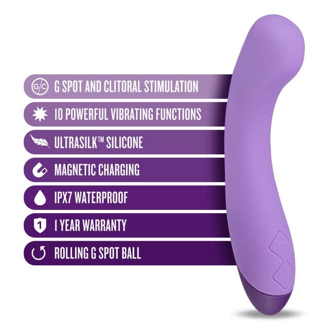 Blush Wellness G-Spot and Clitoral Stimulating G Ball Vibrator for Enhanced Pleasure