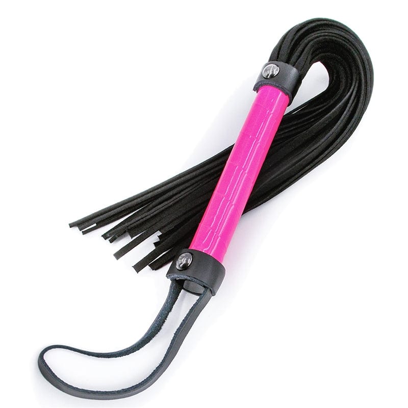 NS Novelties Comfortable Synthetic Electra Flogger in Pink or Green