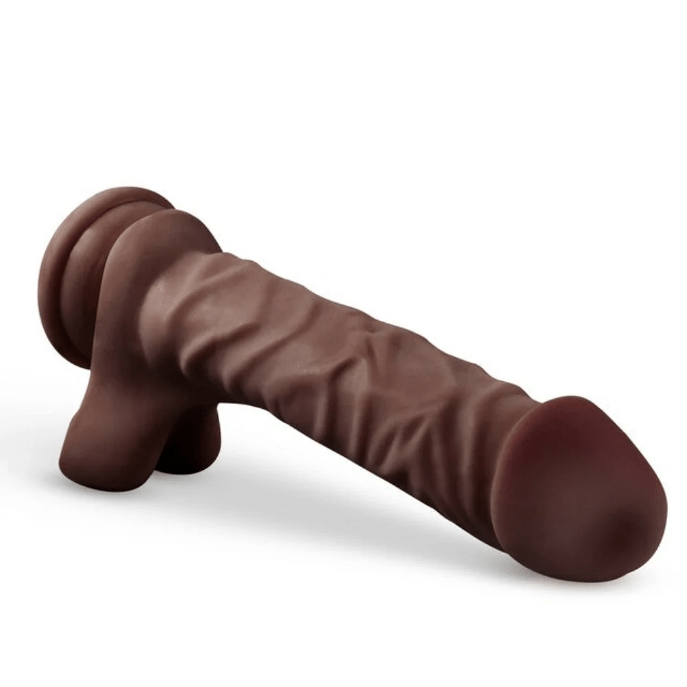 Blush Loverboy Chocolate DJ Dildo - 9-Inch Realistic Pleasure Toy