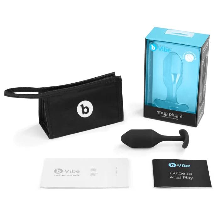 b-Vibe Second Generation Snug Silicone Anal Butt Plug