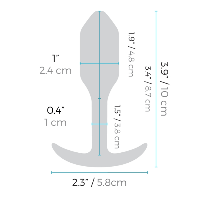 b-Vibe's 1st Vibrating Snug Plug: Intense Pleasure with Multiple Vibration Modes