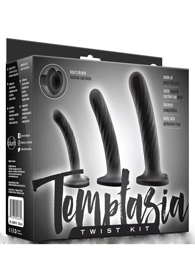 Blush Temptasia Twist Kit: Three-Size Silicone Pleasure Set