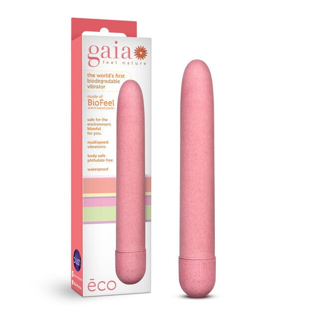 Blush Gaia Sustainable and Biodegradable Eco-Friendly Vibrator for Ultimate Pleasure