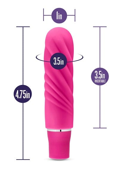 Luxe Blush Pink Nimbus Mini Vibrator for Intimate Pleasure