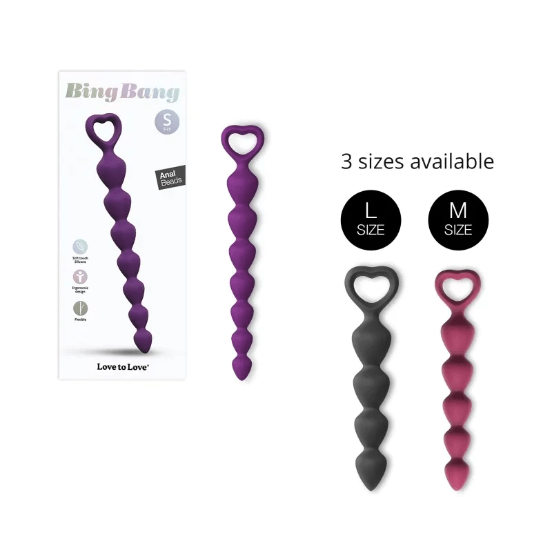 Small-Sized Love To Love Bing Bang Anal Stimulation Plug for Ultimate Pleasure