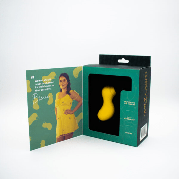 Natalie's Toybox Compact Waterproof Lucky Duck Suction Pleasure Stimulator