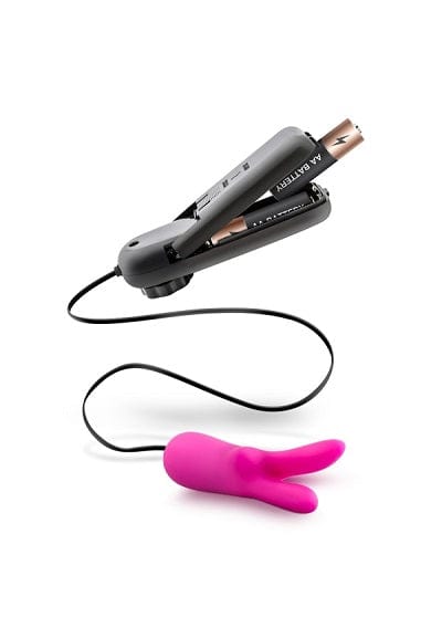 Fuchsia Blush Luxe Rabbit Teaser with Customizable Pleasure