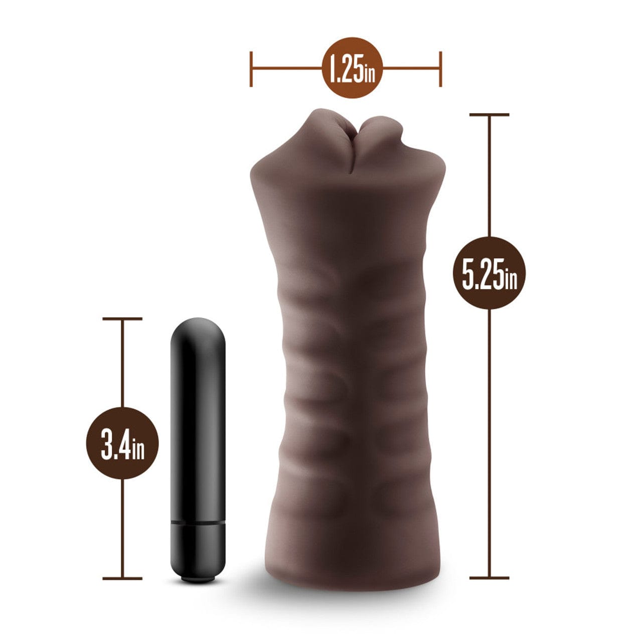 Blush EnLust Krystal AI - An Ultra - Soft Vibrating Male Stroker for Unmatched Pleasure
