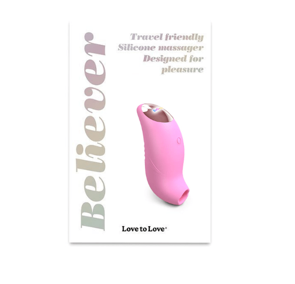 Love To Love Believer: A Compact & Waterproof Clitoral Stimulator with 5 Intensity Levels
