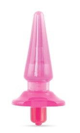 Pink Basic Vibrating Anal Plug by Blush B Yours for Beginners