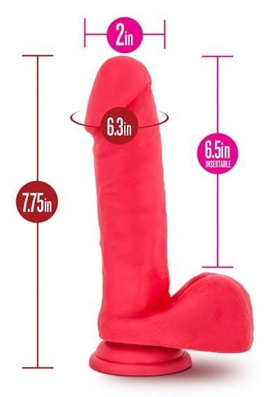 Cerise Blush Ruse Big Poppa Luxury Silicone Dildo for Intense Pleasure